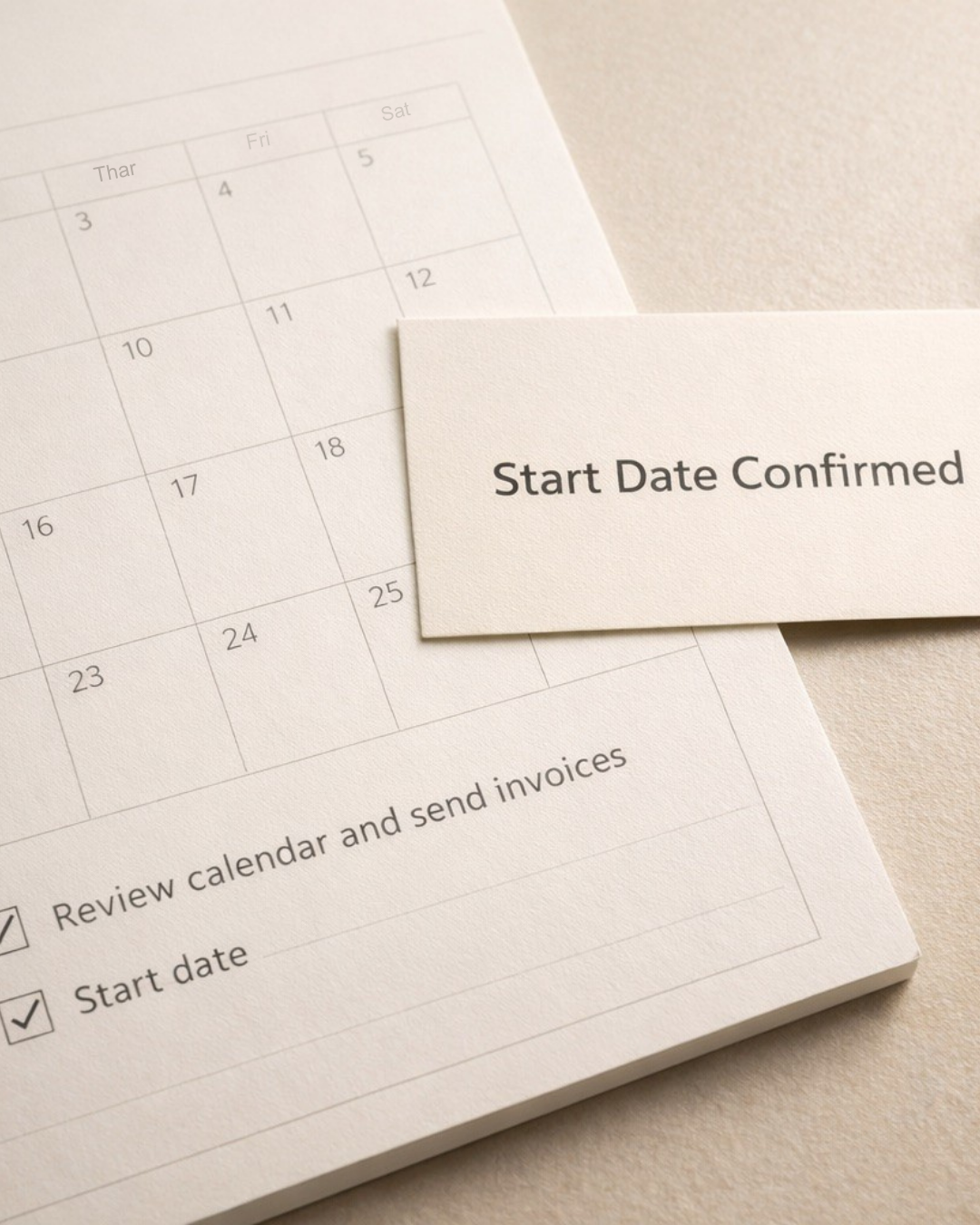 Calm visual representing logistics and clarity.